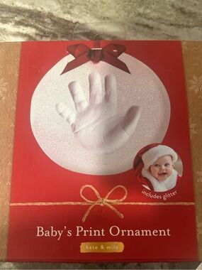NEW Baby's Print Ornament kit
